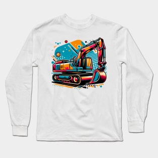 Excavator Long Sleeve T-Shirt